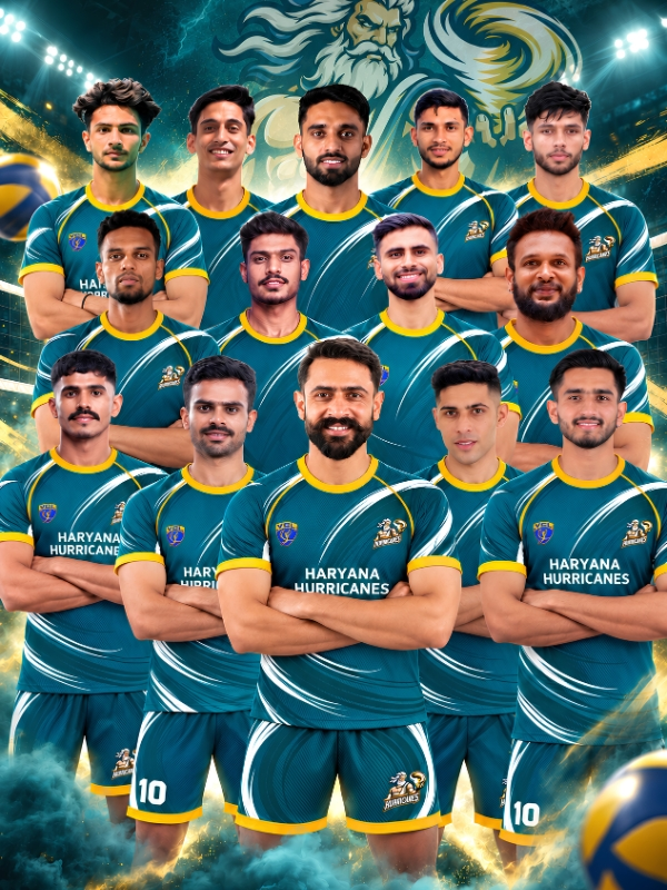 Haryana Hurricanes Volleyball Star
